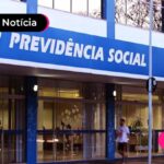 Fachada de uma agencia da previdência social