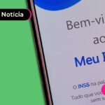 tela com app do meu inss