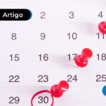 Imagem ilustrando um calendário