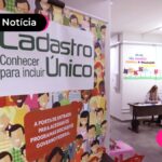 imagem de um banner escrito "cadastro único"