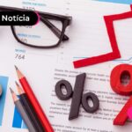 imagem de um óculos e símbolos de porcentagem