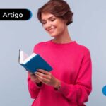 Imagem de mulher lendo livro