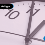 a imagem mostra um relógio prestes atingir o ponteiro doze, simbolizando um pix agendado para meio dia.
