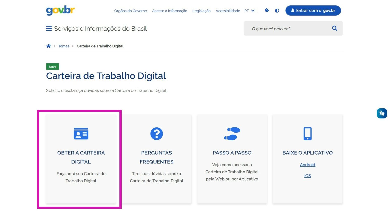 Carteira trabalho digital é documento? Substitui a física?