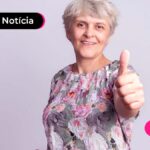 Imagem de pessoa fazendo sinal de joinha.