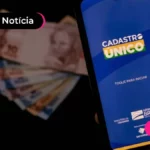 imagem de cadastro único e notas de dinheiro