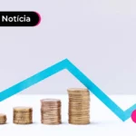 Imagem mostra moedas empilhadas.
