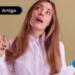 imagem de pessoa com blusa formal olhando para cima