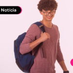 Imagem de pessoa jovem com mochila nas costas