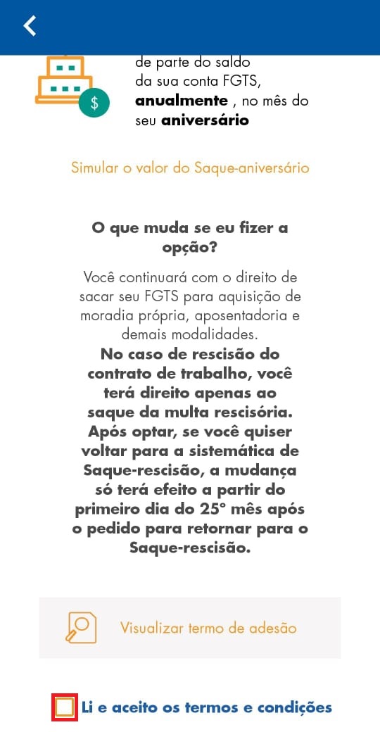 Aprenda como solicitar o Saque-Aniversário em 4 passos (2026)