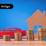 Imagem mostra miniatura de carro e casa.