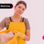 imagem de pessoa que trabalha como empregada doméstica
