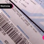 Boleto conta de água.