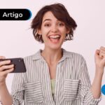 imagem de pessoa jovem feliz