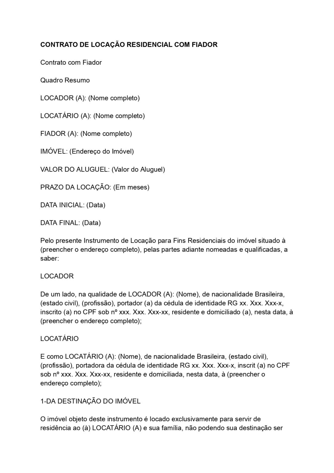 Fiador de aluguel: o que é, para que serve e como funciona