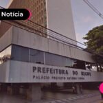 Entrada de prédio da Prefeitura de Recife.