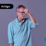 Pessoa de mais idade com olhar preocupado
