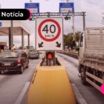 imagem de rua com sinal de 40km