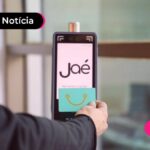 imagem de celular com app jae
