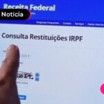 Site da restituição do Imposto de Renda.