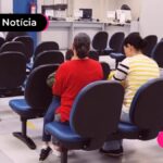 Sala de espera da previdência social.