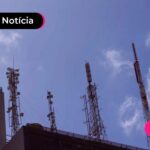 imagem de torres mostrando nova lei do 5 g