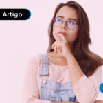 Pessoa com olhar de pensativo