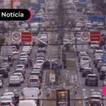 imagem mostrando carros em licenciamento do pr