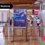 imagem de metro de recife suspendendo serviccos