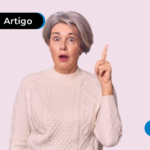 Pessoa de mais idade com olhar de surpresa