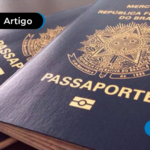 Imagem de dois passaportes