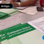 Imagens de folhetos do Cadastro Único