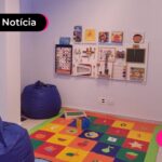 Sala inclusiva para autistas do INSS.