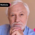 Pessoa de mais idade com olhar pensativo