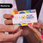 Cartão de pagamento pé de meia.