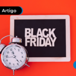 Placa escrito "Black Friday"