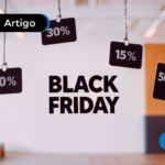 Placa da Black Friday