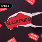 Folha rasgada escrita Black Friday