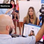 Pessoas em mutirão de identidade do Detran RJ