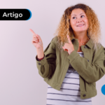 Pessoa com um semblante alegre