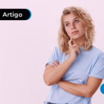 Pessoa com um olhar de dúvida