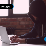 Pessoa em um computador