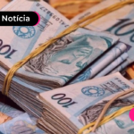 Imagem de cédulas espalhadas
