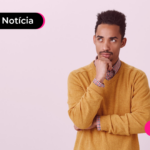 Jovem com expressão de dúvida.
