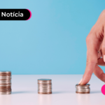 Moedas empilhadas lado a lado