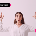 Pessoa com expressão de surpresa.