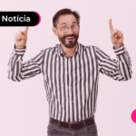 Pessoa com um semblante feliz