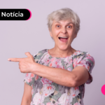 Pessoa de mais idade sorrindo