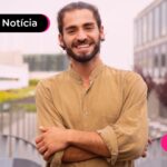 Homem feliz