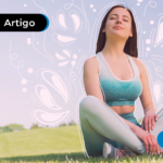 Pessoa fazendo meditação